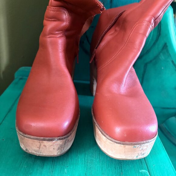 Charlotte Stone Paz in Sienna Clog Boot Size 10 - Picture 4 of 6